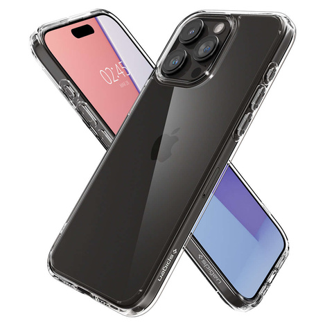 Spigen Crystal Hybrid, kristallklar – iPhone 15 Pro Max