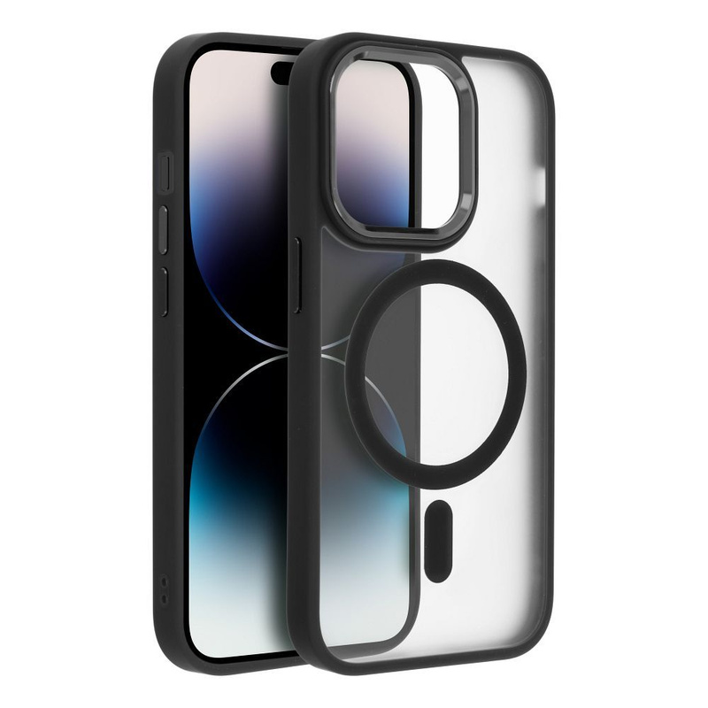 Futerał MATTE MAG COVER kompatybilny z MagSafe do IPHONE 17 Pro Max czarny