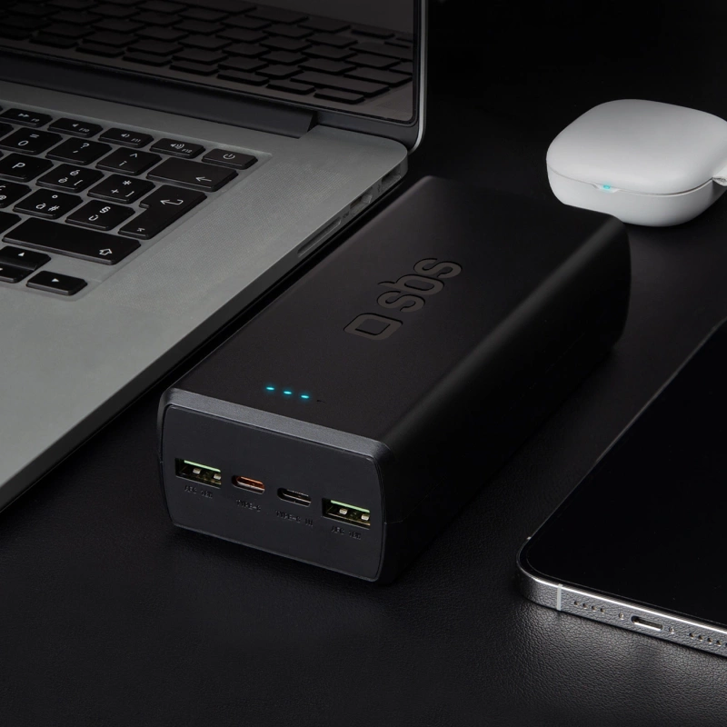 Powerbank SBS TTBB30000PD20K 30000 mAh 2 x USB-C 2 x USB-A - black