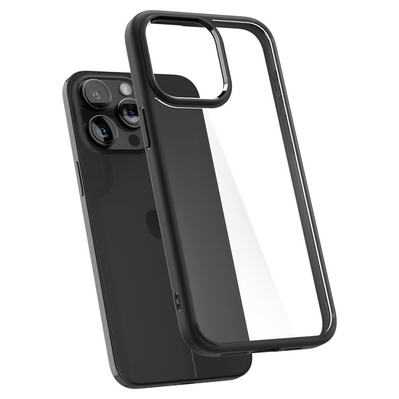 Spigen ULTRA HYBRID IPHONE 15 PRO MAX MATTSCHWARZ