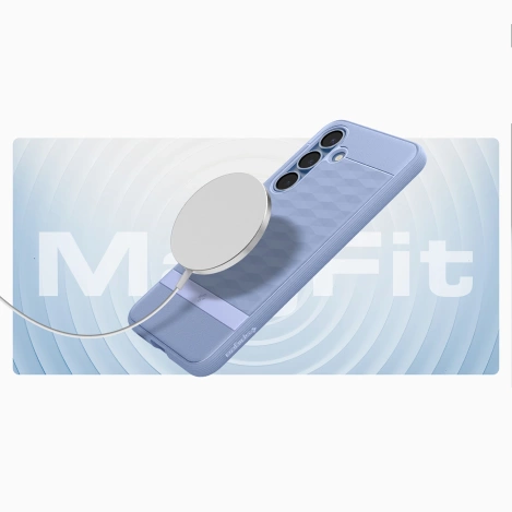 Etui Caseology Parallax Mag MagSafe na Samsung Galaxy S25+ - fioletowe