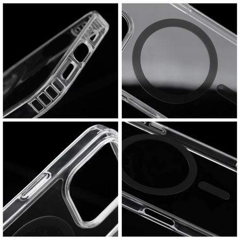 Drop Glue Colorful Ring Mag Cover kompatybilny z MagSafe pasuje do SAMSUNG S25 PLUS czarny