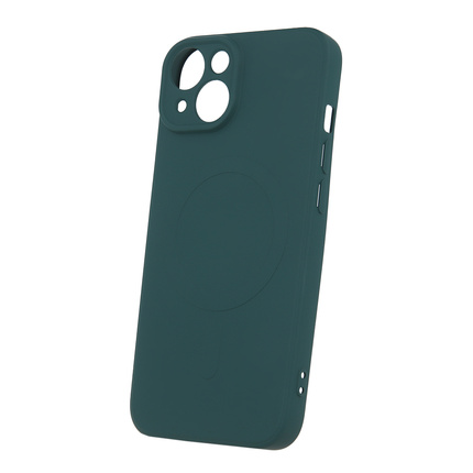 Nakładka Simple Color Mag do iPhone 16 Plus 6,7" ciemnozielona