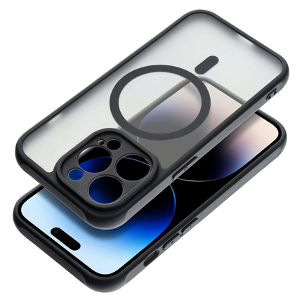 Futerał FULL MATTE MAG COVER kompatybilny z MagSafe do SAMSUNG S25 czarny