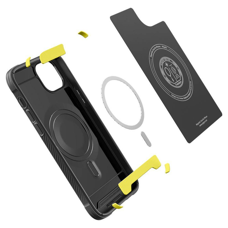 Spigen RUGGED ARMOR MAG MAGSAFE IPHONE 14 PLUS MATTE BLACK