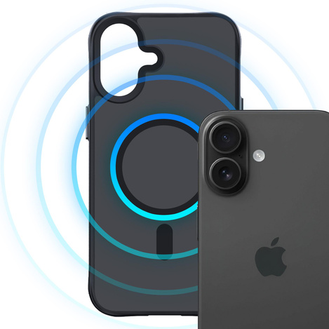 3MK Smoke MagCase iPhone 16 Plus