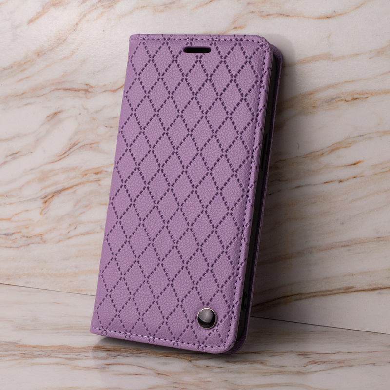Etui Smart Caro do Motorola Moto G54 5G fioletowe