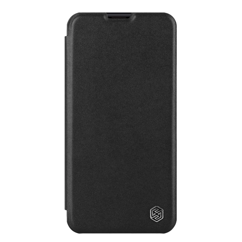 Nillkin Qin Leather Pro Case iPhone 14 Plus Camera Cover Holster Cover Flip Case Black