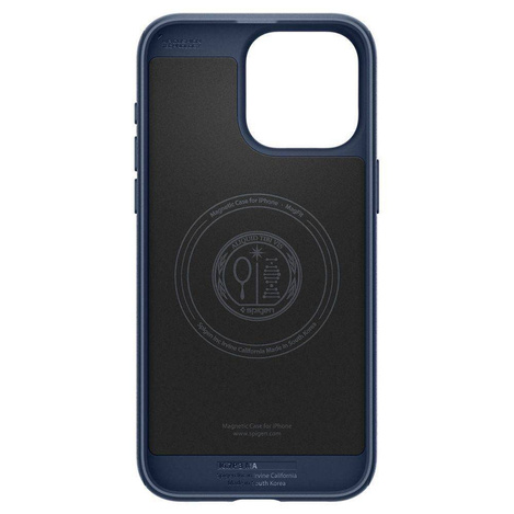 Spigen MAG ARMOR MAGSAFE IPHONE 15 PRO MAX MARINEBLAU