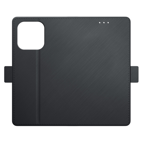 3MK Wallet Case iPhone 15 Pro Max 6.7" czarny/black