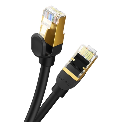 Baseus High Speed Cat 8 40 Gb/s Ethernet cable 5 m - black