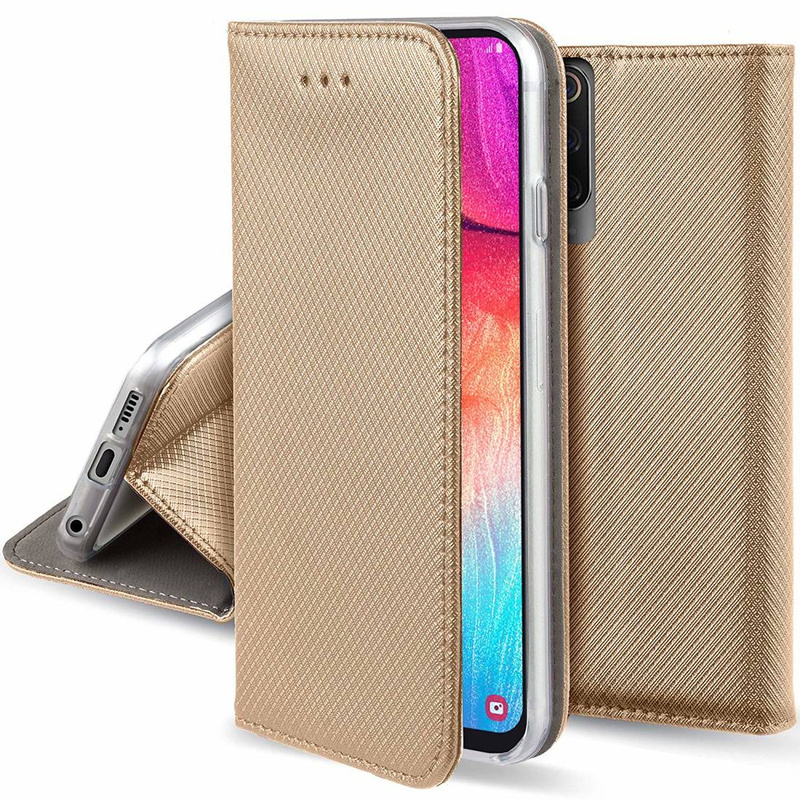 Etui Smart Magnet do Xiaomi Redmi Note 13 Pro 4G złote