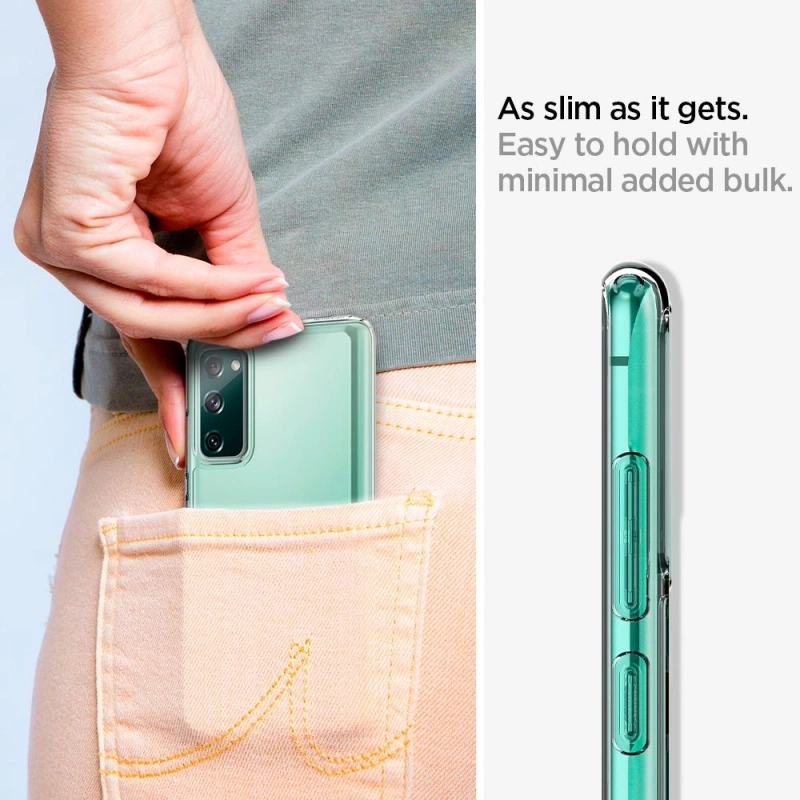 Etui SAMSUNG GALAXY S20 FE / S20 LITE Spigen Ultra Hybrid Crystal Clear transparentne