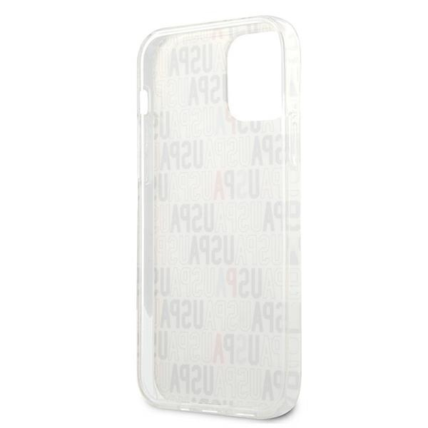 US Polo USHCP12SPCUSPA6 iPhone 12 mini biały/white Logo Mania Collection
