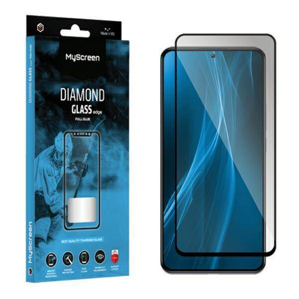 Gehärtetes Glas VIVO Y17S MyScreen Diamond Glass Edge Full Glue schwarz
