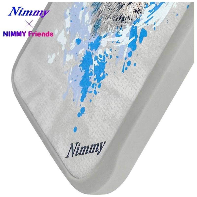 Etui Nimmy Pantera MagSafe do iPhone 16   jasnoszary