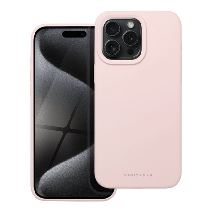 Futerał Roar Cloud-Skin - do iPhone 15 Pro Max Jasnoróżowy