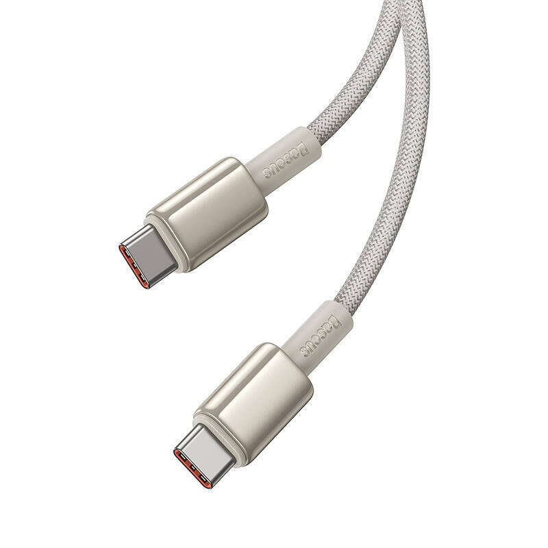 Kabel 100W 5A 1m USB-C - USB-C Baseus Tungsten Glod złoty
