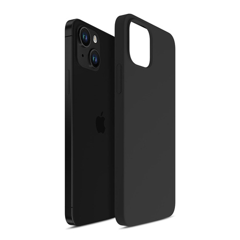 iPhone 14 Plus 3mk Silikonhülle Serie – Schwarz