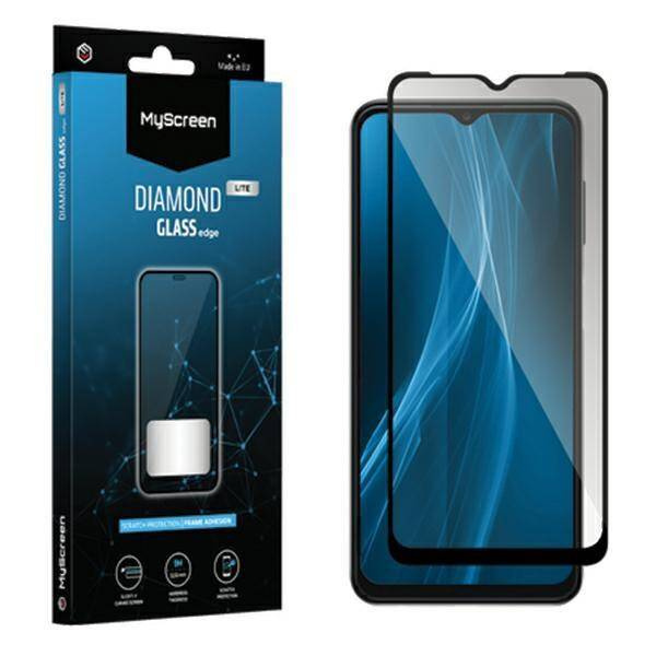 Gehärtetes Glas HONOR X6A MyScreen Diamond Glass Edge Full Glue Lite schwarz
