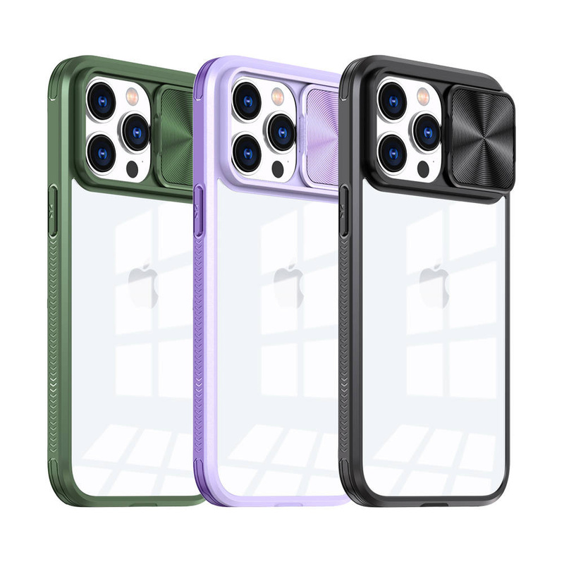 Schutzhülle IPHONE 14 PLUS MX CamSlider violett