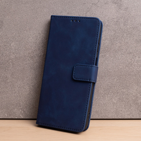 Etui Smart Velvet do Motorola Moto G24 / G04 granatowe
