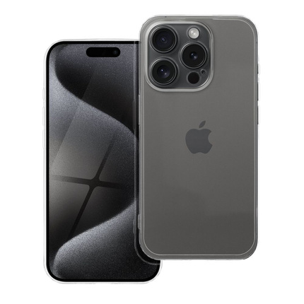 Futerał CLEAR CASE 1,5 mm do IPHONE 15 Pro transparentny