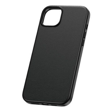 Case APPLE IPHONE 15 PLUS Baseus Fauxther Series black