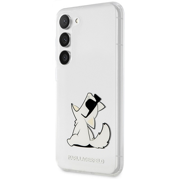 Karl Lagerfeld KLHCS23MCFNRC S23+ S916 transparente Hardcase Choupette Fun