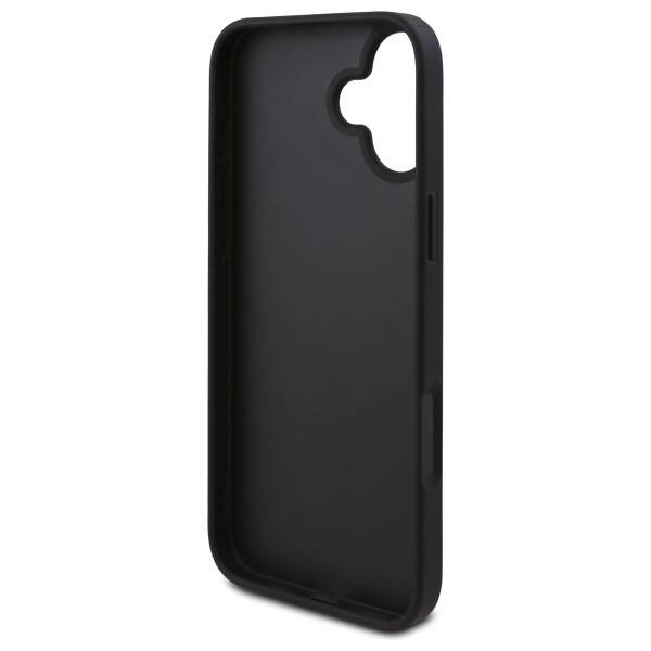 Original Case IPHONE 16 Guess Hardcase New 4G Triangle (GUHCP16SPG4GPK) black