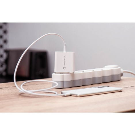 Forcell Ładowarka Sieciowa ze złączem USB typ C - 3A 45W z funkcją ładowania PD i QC 4.0