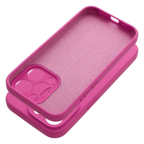 Futerał SILICONE 2mm do IPHONE 14 Pro róż