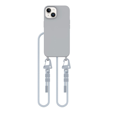TECH-PROTECT MAGNECKLACE MAGSAFE IPHONE 15 CRAYON GREY