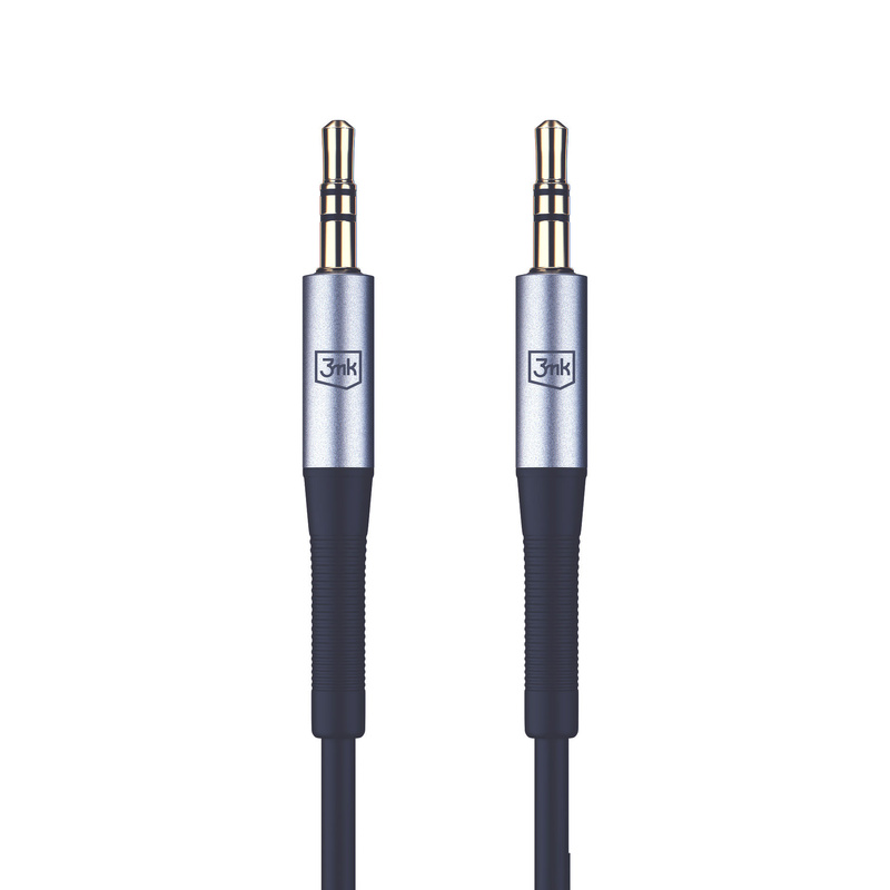 Kabel 3mk AUX minijack 3,5 mm - AUX minijack 3,5 mm