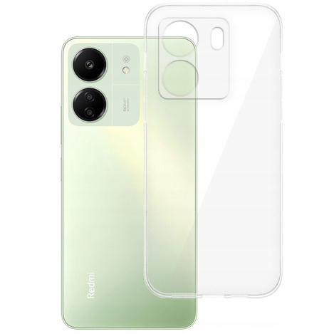 Etui XIAOMI REDMI 13C / POCO C65 Tech-Protect FlexAir+ transparentne