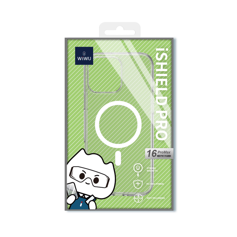 WIWU nakładka Magsafe iShield Pro do iPhone 16 Plus 6,7" MCC-101 przezroczysta