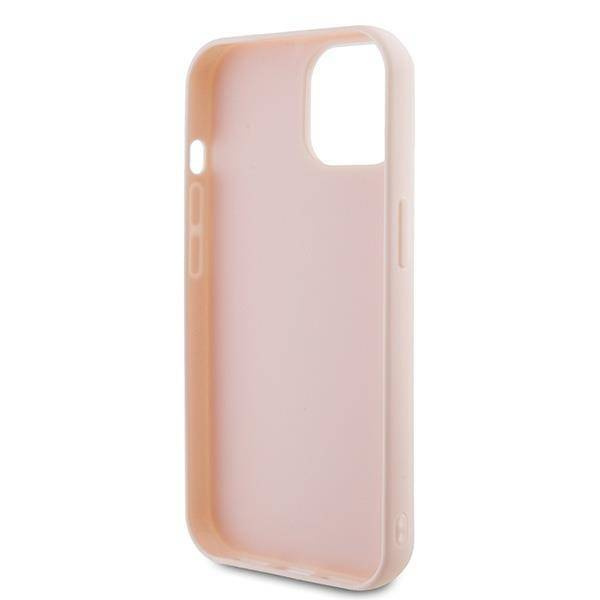 Karl Lagerfeld nakładka do iPhone 15 Plus 6,7" KLHCP15M3DMBKCP różowe HC 3D Logo Glitter