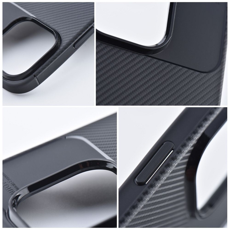 Futerał CARBON PREMIUM do IPHONE 16 Plus czarny