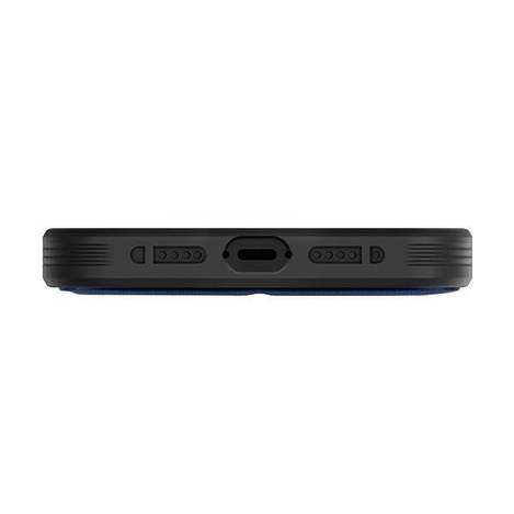 Uniq Hülle Transforma iPhone 14 6,1" Magclick Charging blau/elektrisches Blau