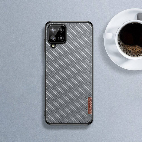Dux Ducis Fino etui pokrowiec pokryty nylonowym materiałem Samsung Galaxy A22 4G niebieski