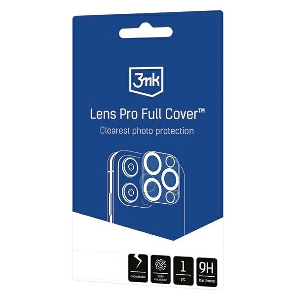 Osłona aparatu 3mk Lens Pro Full Cover na iPhone 13 Pro / iPhone 13 Pro Max