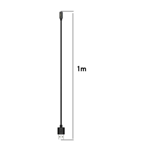 Ładowarka USB Mi Band / Smart Band 7 Pro BLACK / CZARNY, 100cm