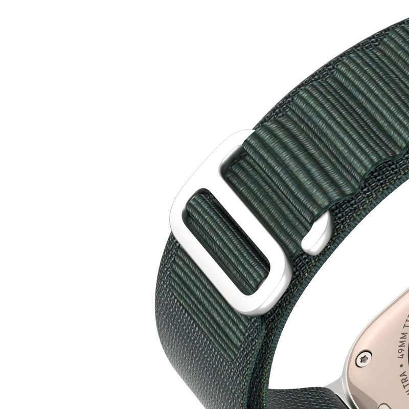 Sportowy pasek ze sprzączką do Apple Watch Ultra 8 / 7 / 6 / SE / 5 / 4 / 3 / 2 / 1 (42, 44, 45, 49 mm) Dux Ducis Strap GS Version - zielony