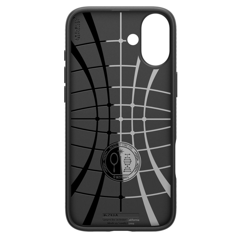 Spigen Liquid Air iPhone 16 Plus czarny/matte black ACS08066