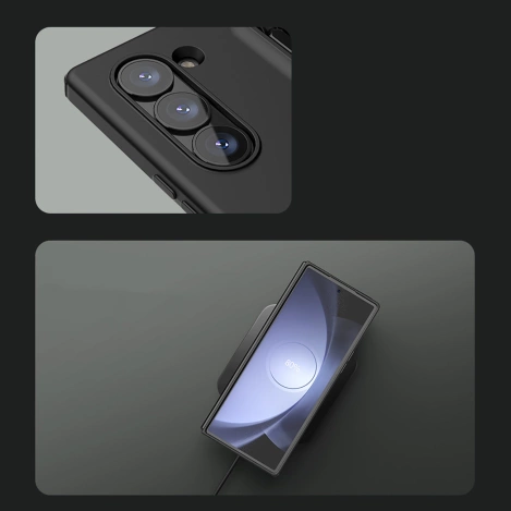 Nillkin Flex Pure Fold Hülle für Samsung Galaxy Z Fold 6 5G – Schwarz