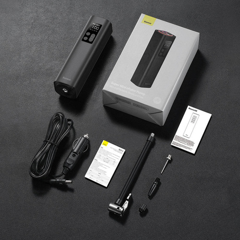 Baseus Super Mini Inflator Pump Black