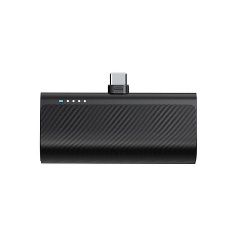 BLUE STAR powerbank 5000 mAh z wbudowanym złączem Typ C 2,1A W0556 czarny