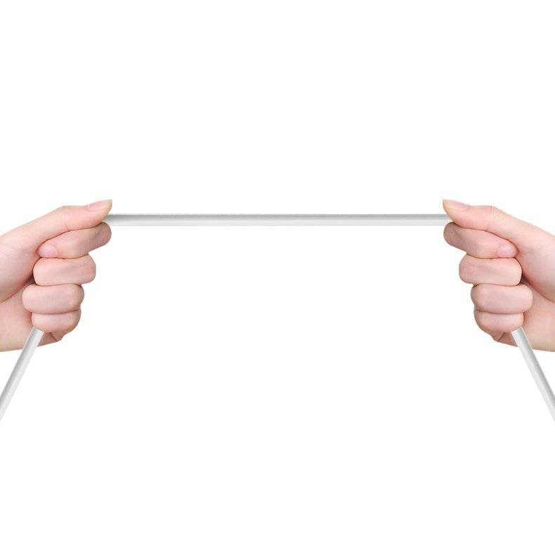 Dudao przewód kabel USB Typ C 2.1A 1m biały (L4T 1m white)