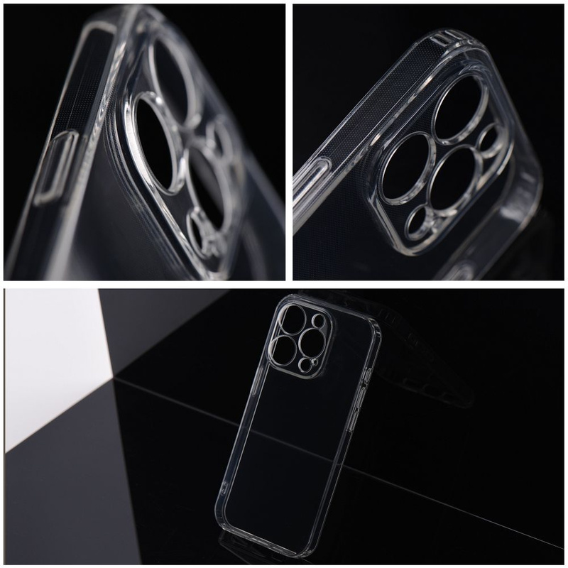 Futerał CLEAR CASE 1,5 mm do IPHONE 15 Pro transparentny