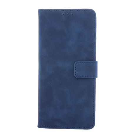 Etui Smart Velvet do Motorola Moto G24 / G04 granatowe